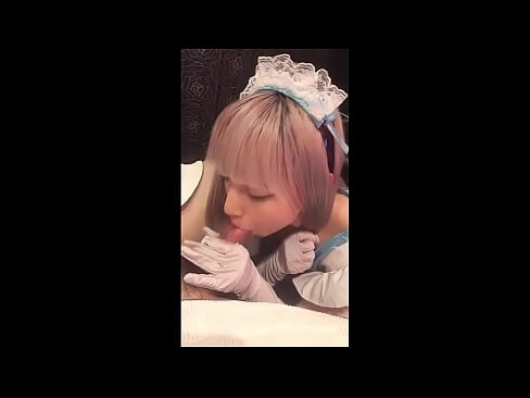 ❤️ Японский идол [mayuka], костюм французской горничной, часть 1, минет и дрочка с лосьоном ️ Порно на нашем сайте ❌️❤